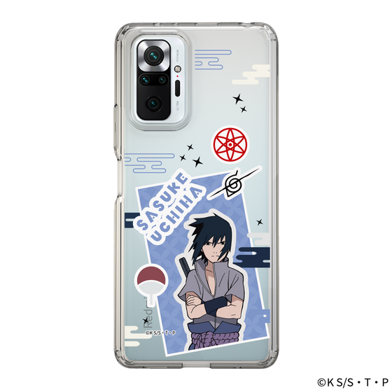 スリムプロテクションケース［ NARUTO -ナルト- 疾風伝 - ステッカー - うちはサスケ ］