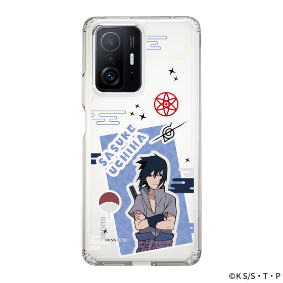 スリムプロテクションケース［ NARUTO-ナルト- 疾風伝 - ステッカー - うちはサスケ ］