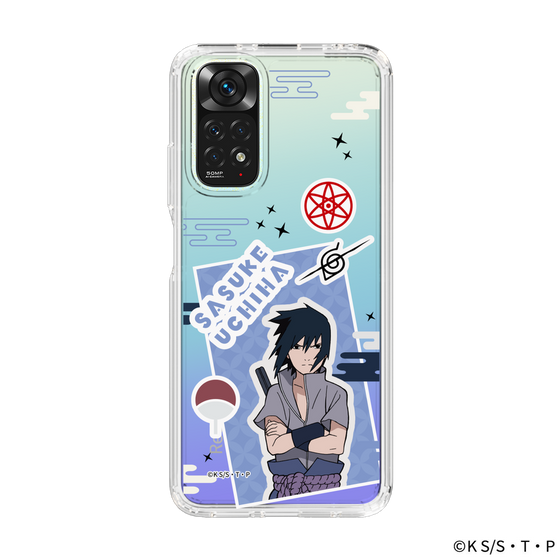 スリムプロテクションケース［ NARUTO-ナルト- 疾風伝 - ステッカー - うちはサスケ ］