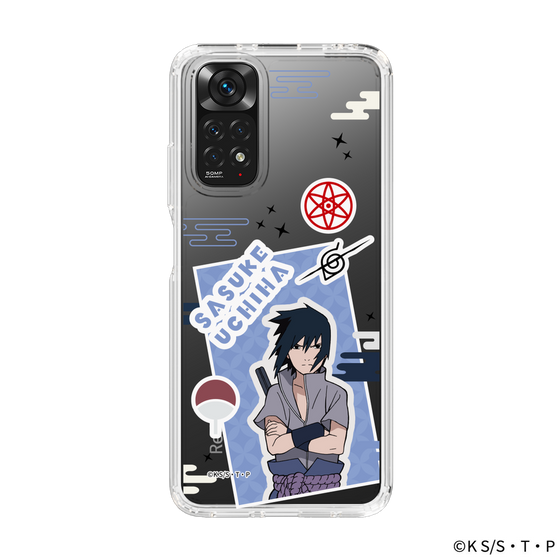 スリムプロテクションケース［ NARUTO -ナルト- 疾風伝 - ステッカー - うちはサスケ ］