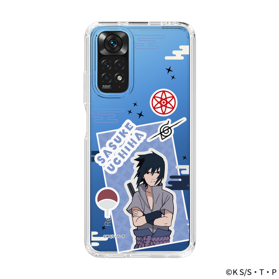 スリムプロテクションケース［ NARUTO -ナルト- 疾風伝 - ステッカー - うちはサスケ ］