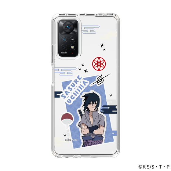 スリムプロテクションケース［ NARUTO-ナルト- 疾風伝 - ステッカー - うちはサスケ ］