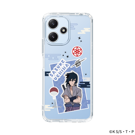 スリムプロテクションケース［ NARUTO -ナルト- 疾風伝 - ステッカー - うちはサスケ ］