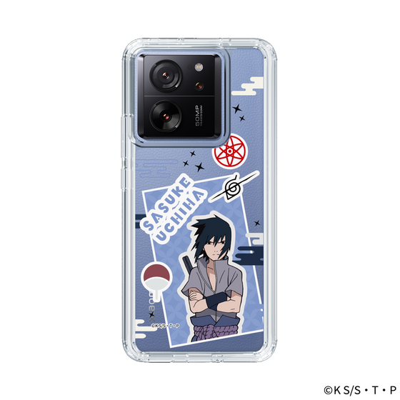 スリムプロテクションケース［ NARUTO-ナルト- 疾風伝 - ステッカー - うちはサスケ ］