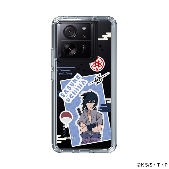 スリムプロテクションケース［ NARUTO -ナルト- 疾風伝 - ステッカー - うちはサスケ ］