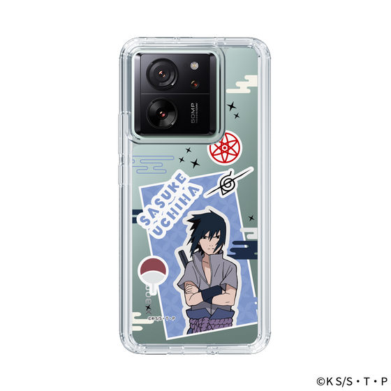 スリムプロテクションケース［ NARUTO -ナルト- 疾風伝 - ステッカー - うちはサスケ ］