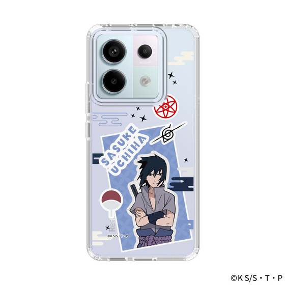 スリムプロテクションケース［ NARUTO-ナルト- 疾風伝 - ステッカー - うちはサスケ ］