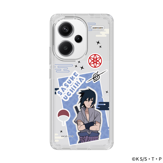 スリムプロテクションケース［ NARUTO-ナルト- 疾風伝 - ステッカー - うちはサスケ ］