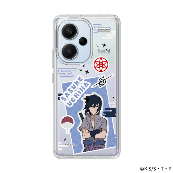 スリムプロテクションケース［ NARUTO -ナルト- 疾風伝 - ステッカー - うちはサスケ ］