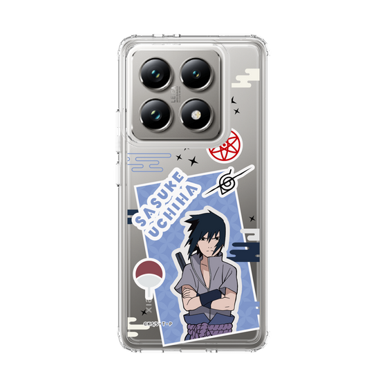 スリムプロテクションケース［ NARUTO -ナルト- 疾風伝 - ステッカー - うちはサスケ ］