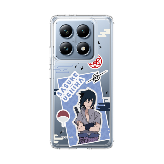 スリムプロテクションケース［ NARUTO -ナルト- 疾風伝 - ステッカー - うちはサスケ ］