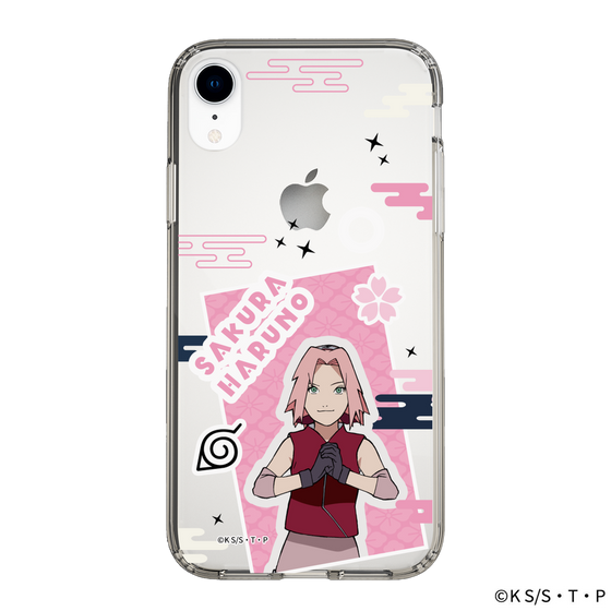 スリムプロテクションケース［ NARUTO -ナルト- 疾風伝 - ステッカー - 春野サクラ ］