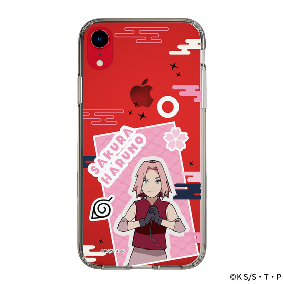 スリムプロテクションケース［ NARUTO -ナルト- 疾風伝 - ステッカー - 春野サクラ ］