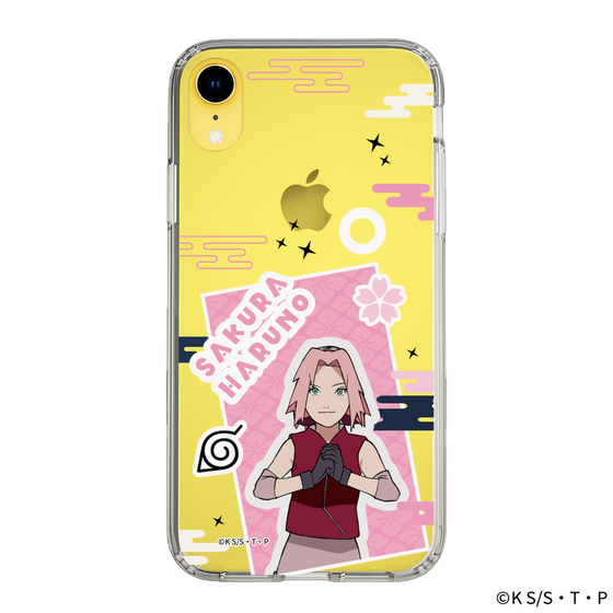 スリムプロテクションケース［ NARUTO -ナルト- 疾風伝 - ステッカー - 春野サクラ ］