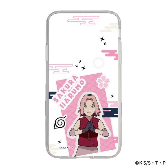 スリムプロテクションケース［ NARUTO -ナルト- 疾風伝 - ステッカー - 春野サクラ ］