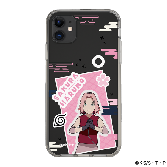 スリムプロテクションケース［ NARUTO -ナルト- 疾風伝 - ステッカー - 春野サクラ ］