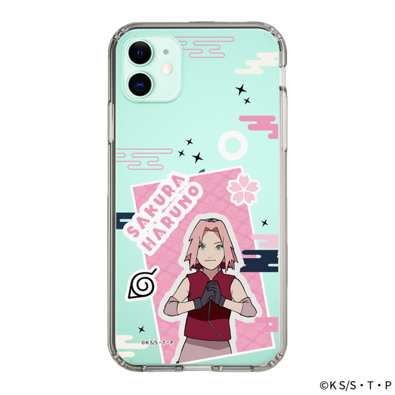スリムプロテクションケース［ NARUTO -ナルト- 疾風伝 - ステッカー - 春野サクラ ］