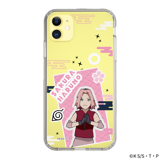スリムプロテクションケース［ NARUTO -ナルト- 疾風伝 - ステッカー - 春野サクラ ］