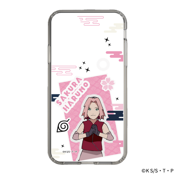 スリムプロテクションケース［ NARUTO -ナルト- 疾風伝 - ステッカー - 春野サクラ ］