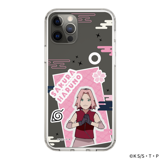 スリムプロテクションケース［ NARUTO -ナルト- 疾風伝 - ステッカー - 春野サクラ ］