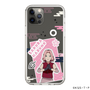 スリムプロテクションケース［ NARUTO -ナルト- 疾風伝 - ステッカー - 春野サクラ ］