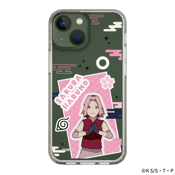 スリムプロテクションケース［ NARUTO -ナルト- 疾風伝 - ステッカー - 春野サクラ ］