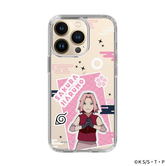 スリムプロテクションケース［ NARUTO-ナルト- 疾風伝 - ステッカー - 春野サクラ ］