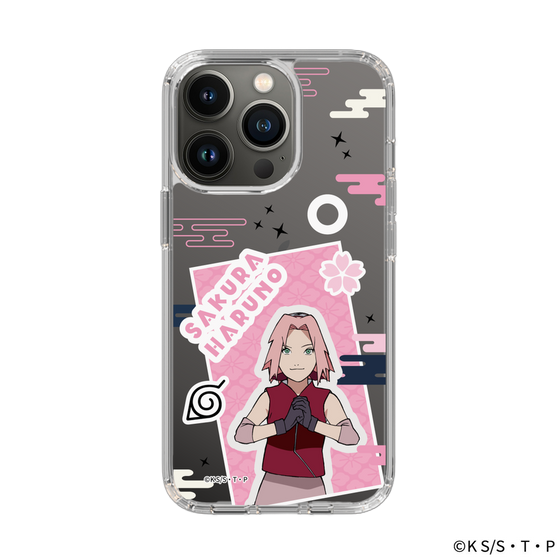 スリムプロテクションケース［ NARUTO -ナルト- 疾風伝 - ステッカー - 春野サクラ ］