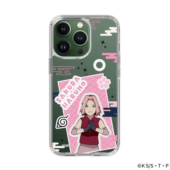 スリムプロテクションケース［ NARUTO -ナルト- 疾風伝 - ステッカー - 春野サクラ ］