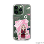 スリムプロテクションケース［ NARUTO -ナルト- 疾風伝 - ステッカー - 春野サクラ ］