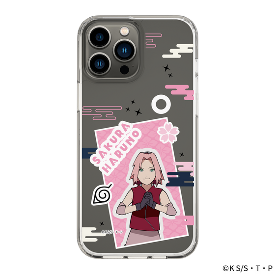 スリムプロテクションケース［ NARUTO -ナルト- 疾風伝 - ステッカー - 春野サクラ ］
