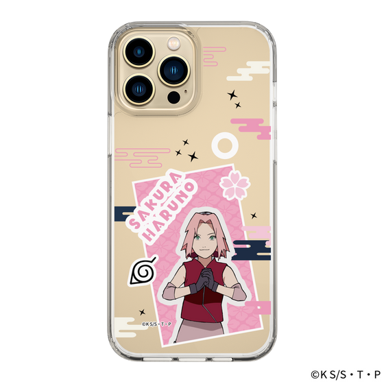 スリムプロテクションケース［ NARUTO -ナルト- 疾風伝 - ステッカー - 春野サクラ ］