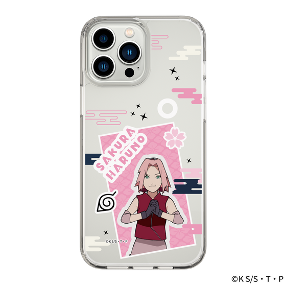 スリムプロテクションケース［ NARUTO -ナルト- 疾風伝 - ステッカー - 春野サクラ ］