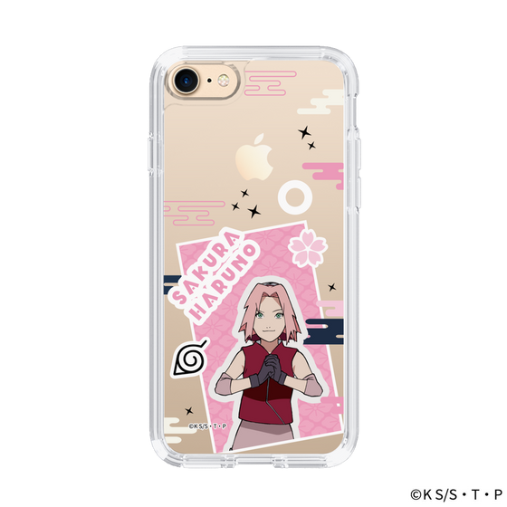 スリムプロテクションケース［ NARUTO -ナルト- 疾風伝 - ステッカー - 春野サクラ ］