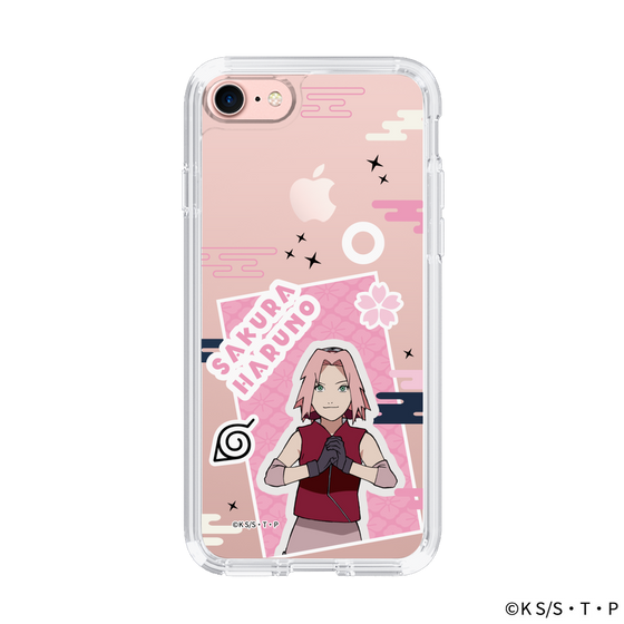 スリムプロテクションケース［ NARUTO -ナルト- 疾風伝 - ステッカー - 春野サクラ ］