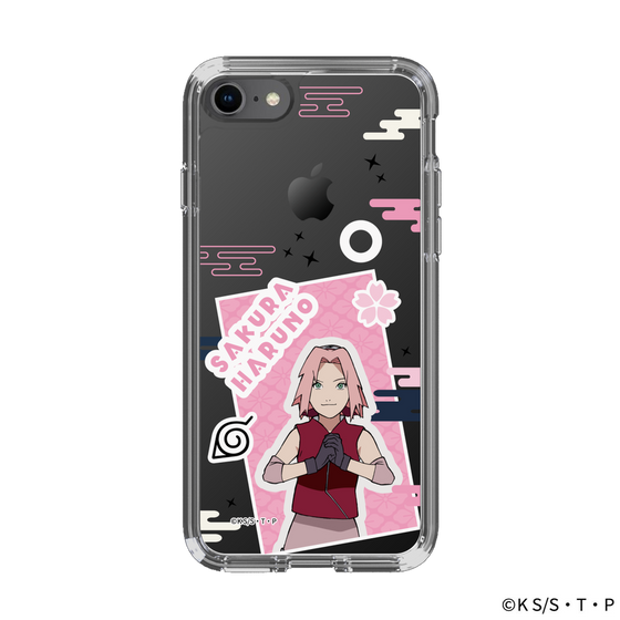 スリムプロテクションケース［ NARUTO -ナルト- 疾風伝 - ステッカー - 春野サクラ ］