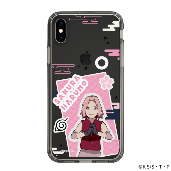 スリムプロテクションケース［ NARUTO -ナルト- 疾風伝 - ステッカー - 春野サクラ ］