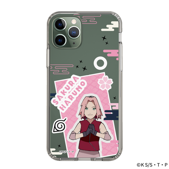 スリムプロテクションケース［ NARUTO -ナルト- 疾風伝 - ステッカー - 春野サクラ ］