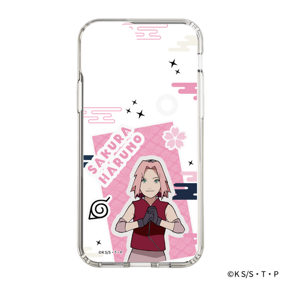 スリムプロテクションケース［ NARUTO -ナルト- 疾風伝 - ステッカー - 春野サクラ ］