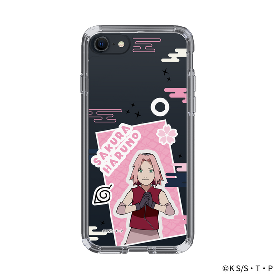 スリムプロテクションケース［ NARUTO -ナルト- 疾風伝 - ステッカー - 春野サクラ ］