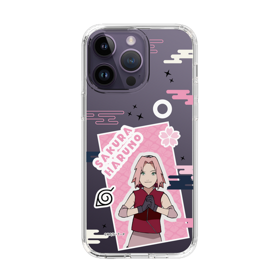 スリムプロテクションケース［ NARUTO -ナルト- 疾風伝 - ステッカー - 春野サクラ ］