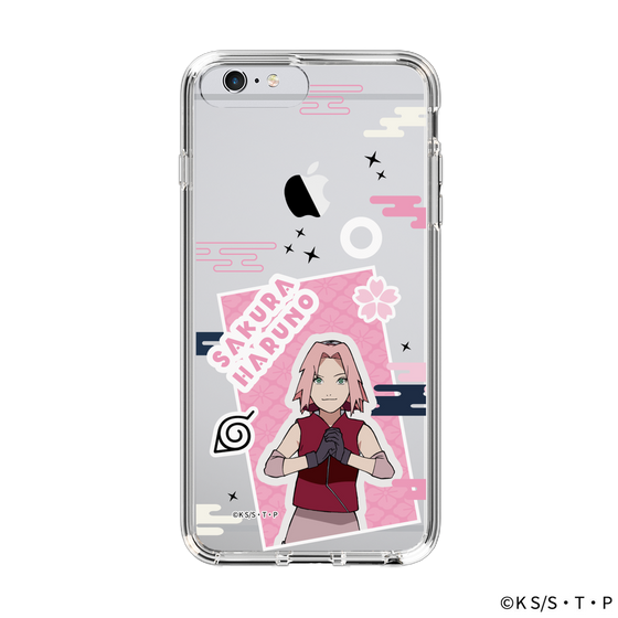 スリムプロテクションケース［ NARUTO -ナルト- 疾風伝 - ステッカー - 春野サクラ ］