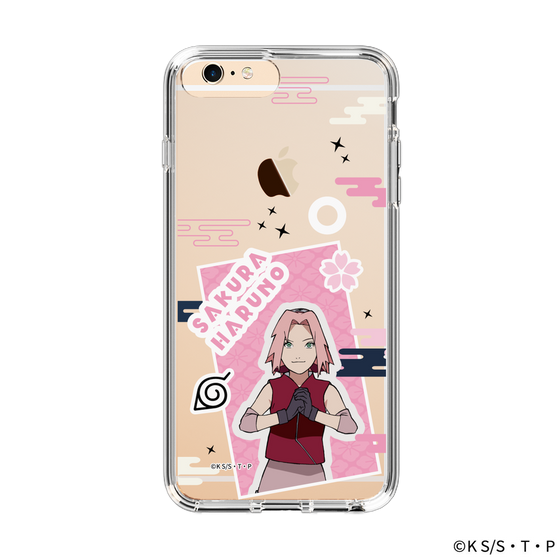 スリムプロテクションケース［ NARUTO -ナルト- 疾風伝 - ステッカー - 春野サクラ ］