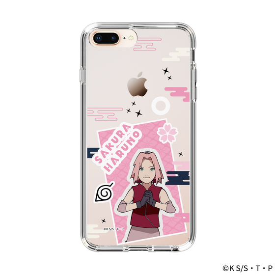 スリムプロテクションケース［ NARUTO -ナルト- 疾風伝 - ステッカー - 春野サクラ ］