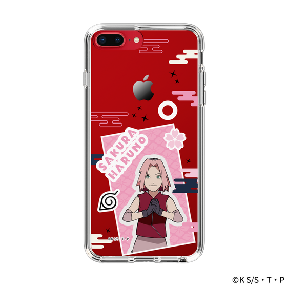 スリムプロテクションケース［ NARUTO -ナルト- 疾風伝 - ステッカー - 春野サクラ ］
