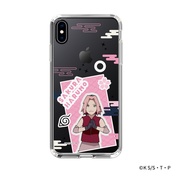 スリムプロテクションケース［ NARUTO -ナルト- 疾風伝 - ステッカー - 春野サクラ ］