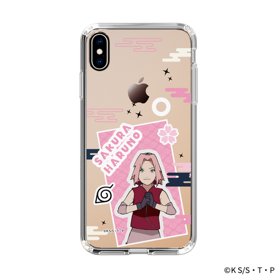 スリムプロテクションケース［ NARUTO -ナルト- 疾風伝 - ステッカー - 春野サクラ ］
