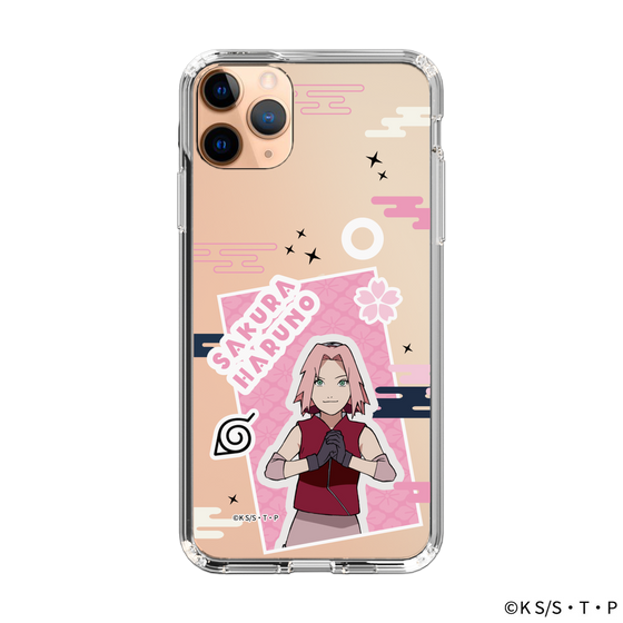 スリムプロテクションケース［ NARUTO -ナルト- 疾風伝 - ステッカー - 春野サクラ ］