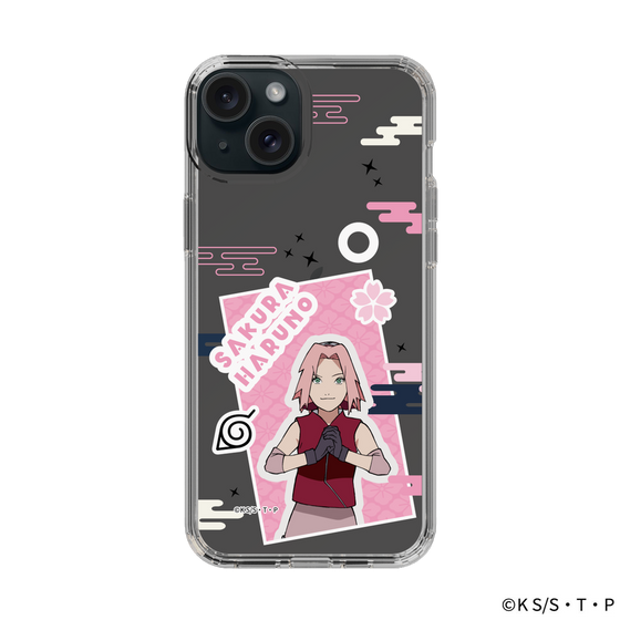スリムプロテクションケース［ NARUTO -ナルト- 疾風伝 - ステッカー - 春野サクラ ］