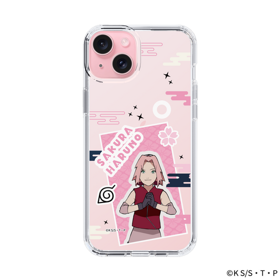 スリムプロテクションケース［ NARUTO -ナルト- 疾風伝 - ステッカー - 春野サクラ ］